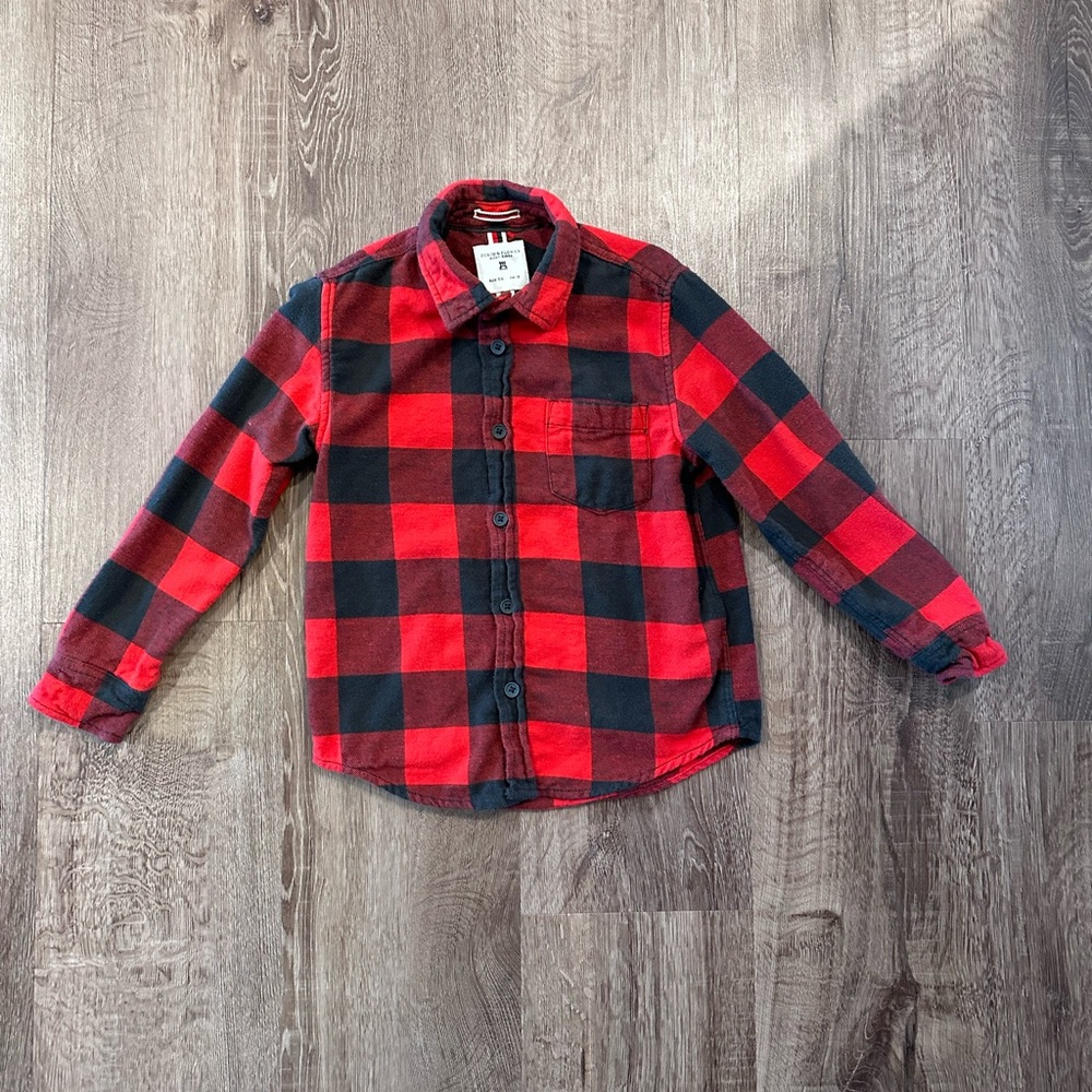 Denim & Flower, Ricky Singh boys flannel shirt